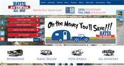 Desktop Screenshot of hayesrv.com